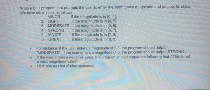  Write a C++ program that prompts the user to enter the