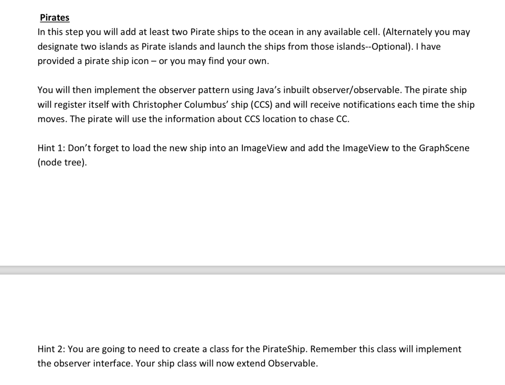 [JAVA] I wrote a program that created a 10x10 ocean grid, added