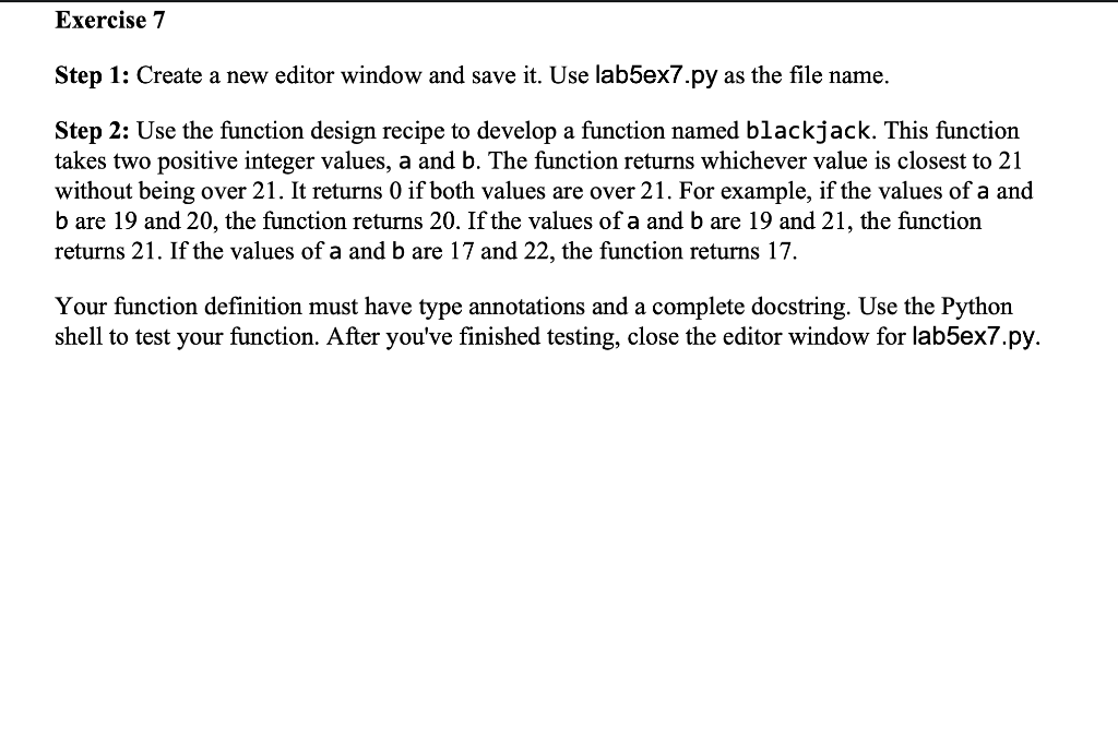  Exercise 7 Step 1: Create a new editor window and save