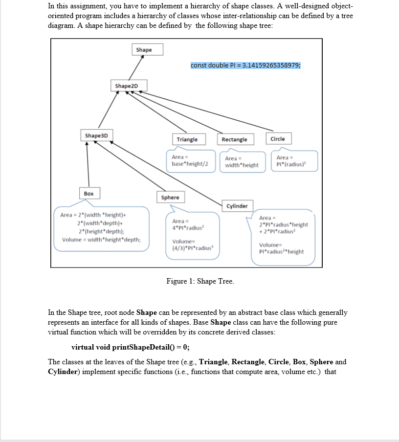  please help me create write a program that inherited everything that