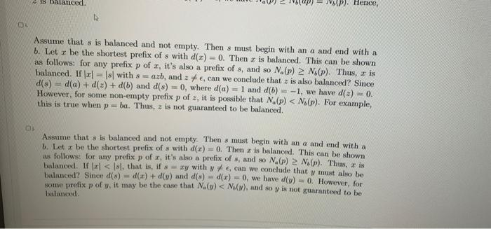 d(s) = 0 and for any prefix p of * N.(P) 2
