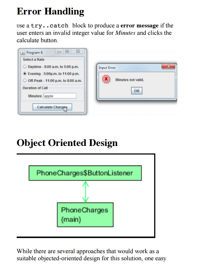 HERE IS AN EXAMPLE OF THE PROGRAM RUNNING Program 6 Program 6
