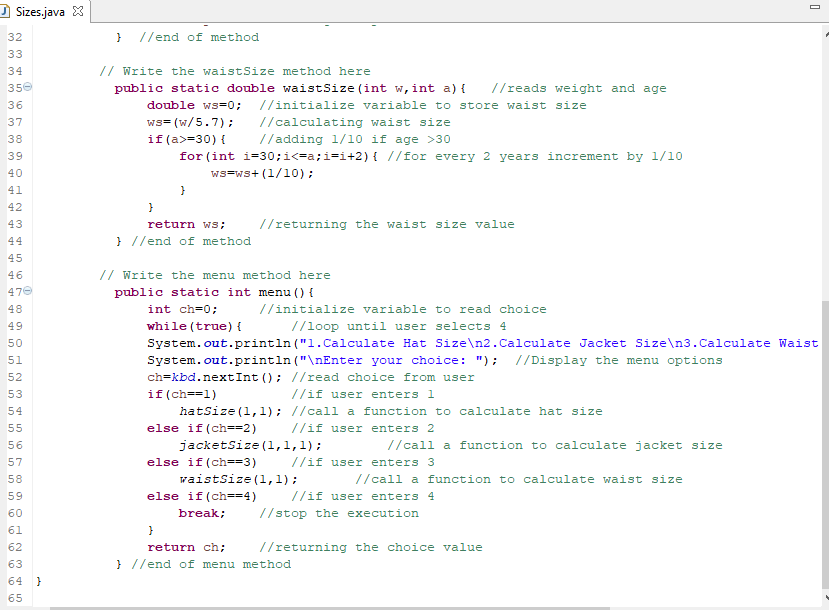 weight and age. The user's inputted values are shown below in italics.