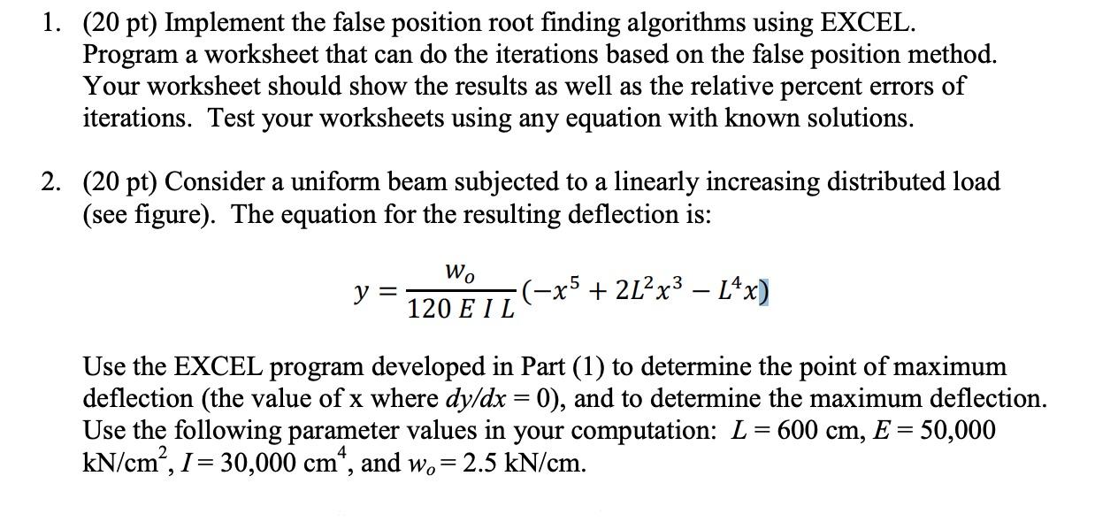 Please write this out in EXCEL please I'm so lost and don't