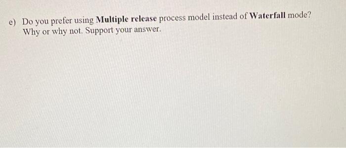 MS-word or PDF format. P1) Currently, you are a software engineer in