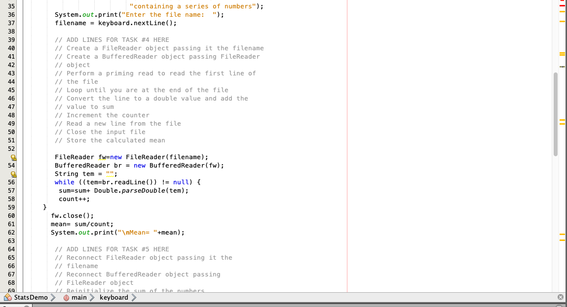 found. Im working with a MacBook and I have my Numbers.txt file