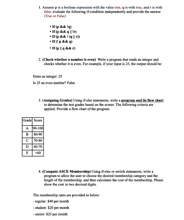 Please help me write a code and complete problems 1-3 correctly 1.