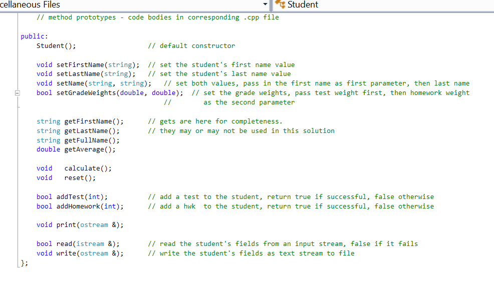 You are to re-implement the StudentList data structure/data type that stores students