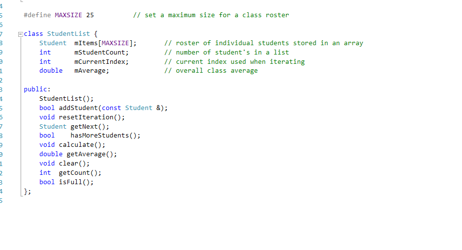 operations to support the following requirement: We are going to use our