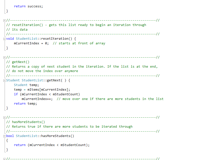 the user to look up a student by first and last name.
