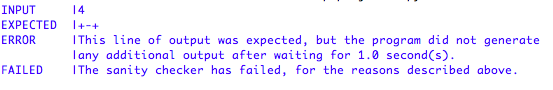 which is expected to be a positive integer n (i.e., n will