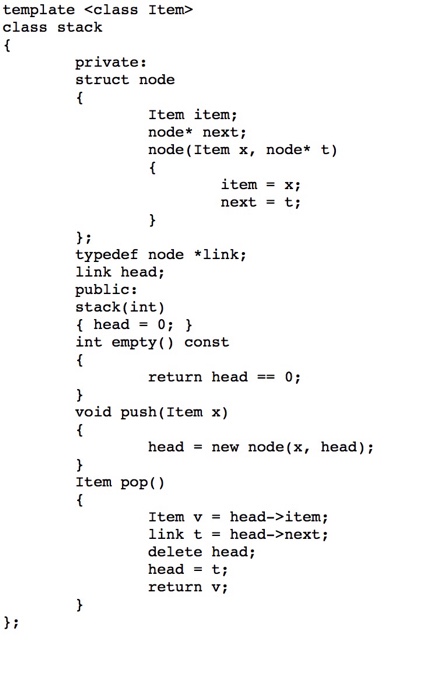 that is #included in the header Postfix.cpp Stack.cpp 0. Modify the postfix