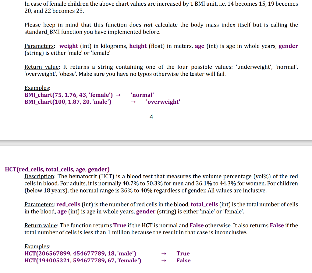 # this line returns the result of your computations The following are