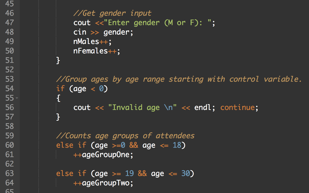 are incorrect. I need help with how to edit the code to