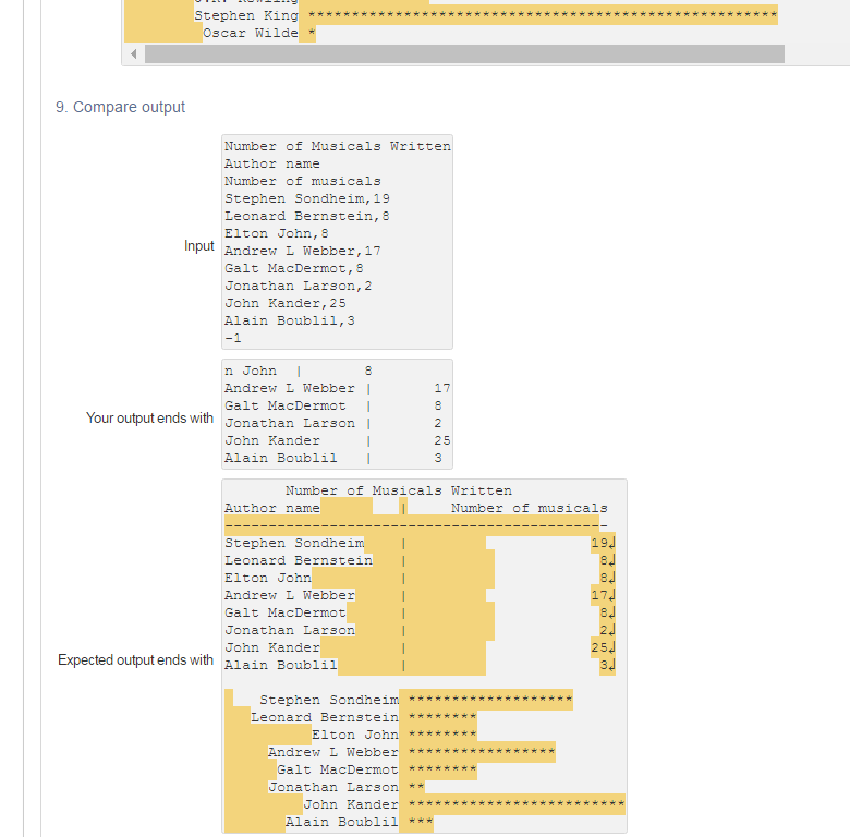 many commas in input"); } }else{ System.out.println("No comma in string"); } }