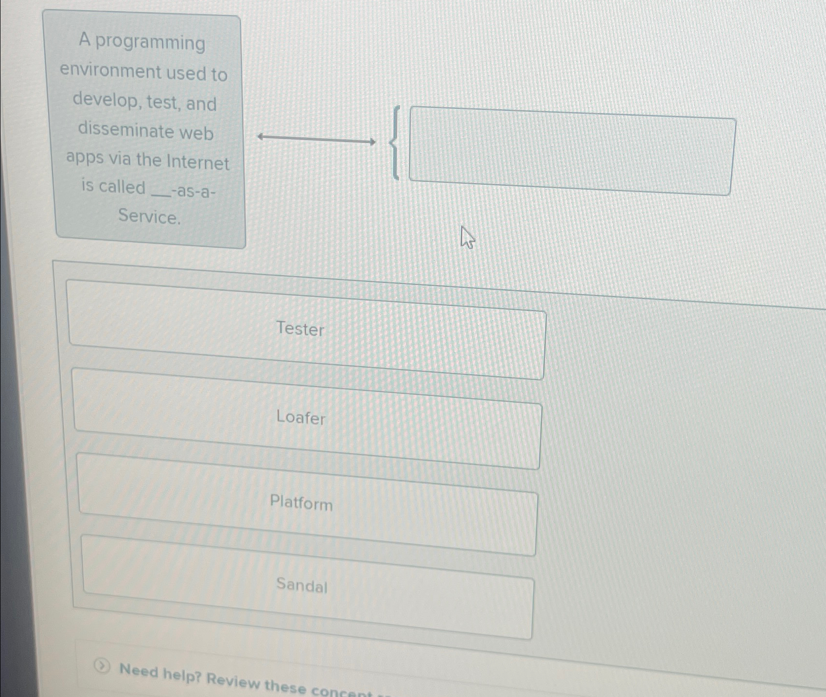  A programming environment used to develop, test, and disseminate web apps