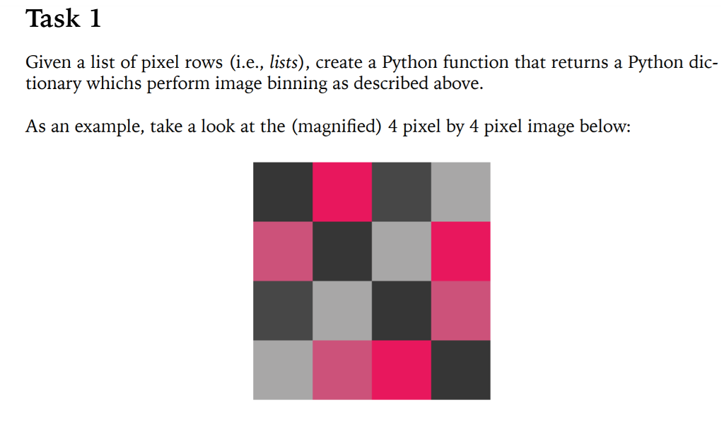 We have to read in a binary file using pickle and then