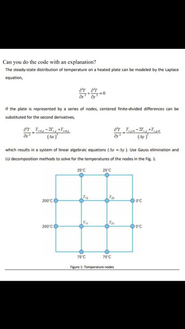  please solve using Matlab code. Can you do the code with