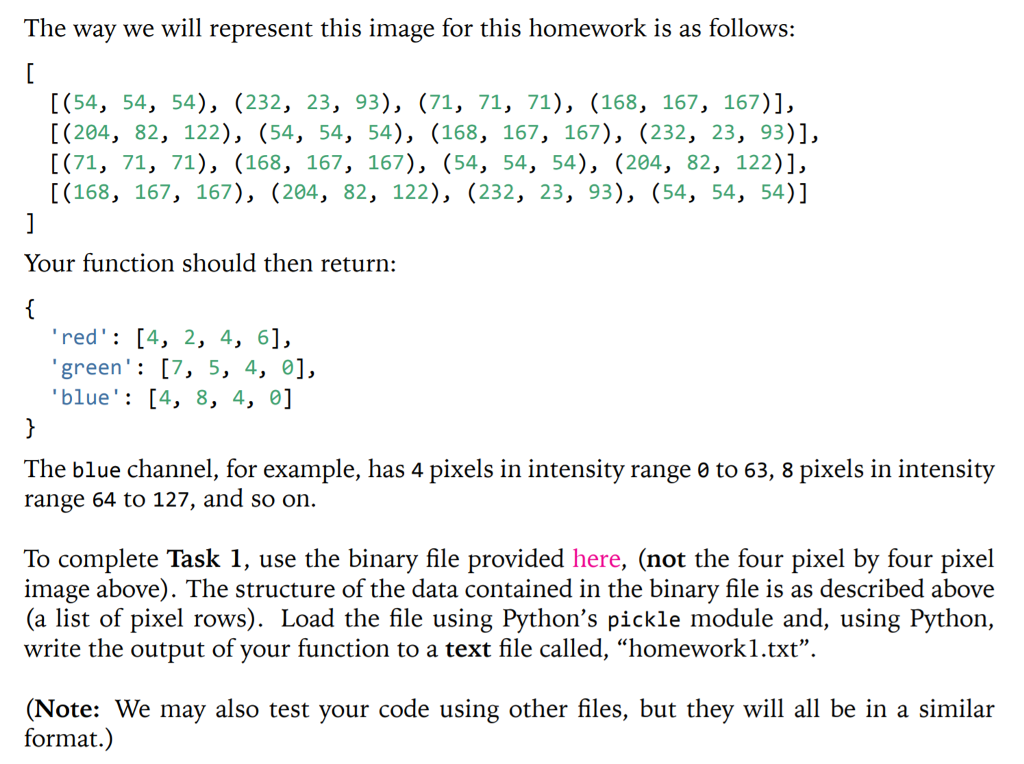 complete the following two tasks using that file. I figured out how
