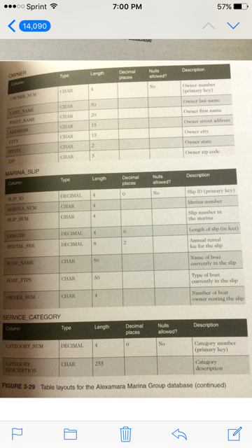 Database: Problem 10 (p. 160) QUESTION 10 Premiere Products Database: Problem 14