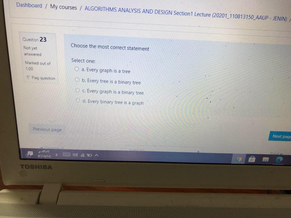  Dashboard / My courses | ALGORITHMS ANALYSIS AND DESIGN Section1 Lecture