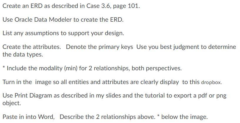 design firm would like to have a database to represent its operations.