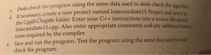 you will create a program that displays the number of daily calories