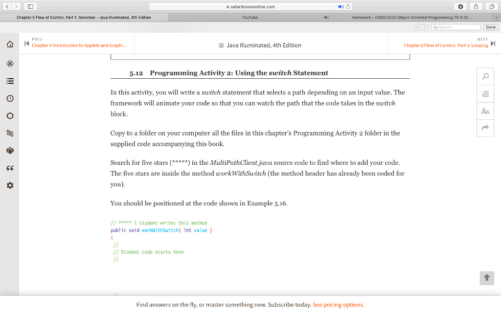  can anyone please solve this in java prog Chapter 5 Flow