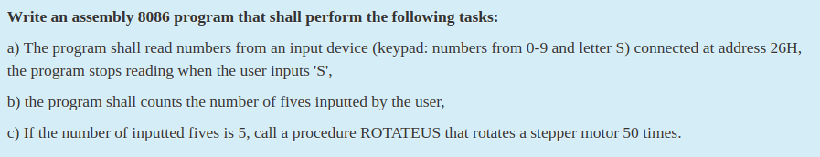 remain 20 minute ! i need the solution !! please !! Write