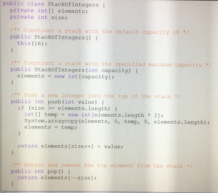 comments in the code to this program. Thank you! *10.5 (Displaying the