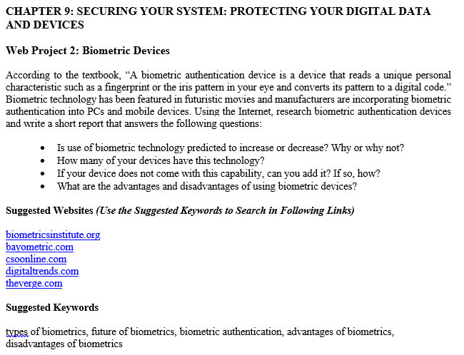  CHAPTER 9: SECURING YOUR SYSTEM: PROTECTING YOUR DIGITAL DATA AND DEVICES