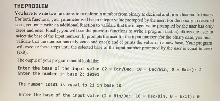  Write the program in python. Assume that the input numbers are