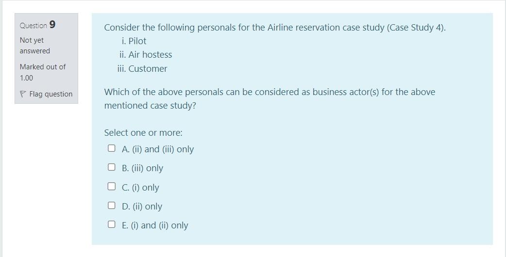 Instructions - Read the following case study and answer the question below!