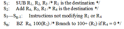2. (a) Suppose a particular program contains 20% branches. One branch delay