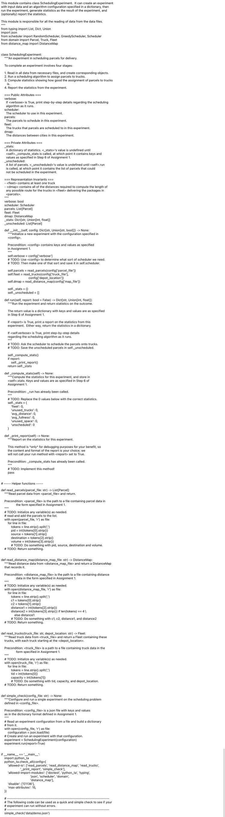 inheritance You are ready to complete the code that runs the whole