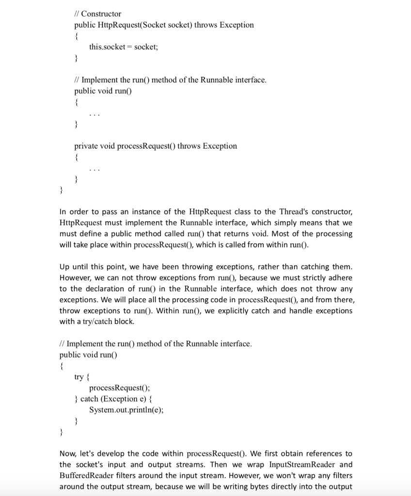 in parallel. You should be able to demonstrate that your Web server