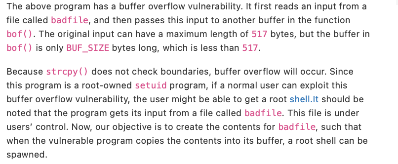 THANK YOU --------------------------------------------------------------------------------------------------------------------------- gcc -DBUF_SIZE=100 -m32 -o stack -z execstack -fno-stack-protector stack.c