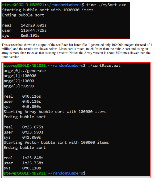 the linux sort command to sort all the items in a file
