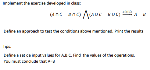 I need help to solve this code using java in discrete math