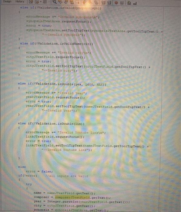 are correct. how can I fix that? 300 302 Source Design History