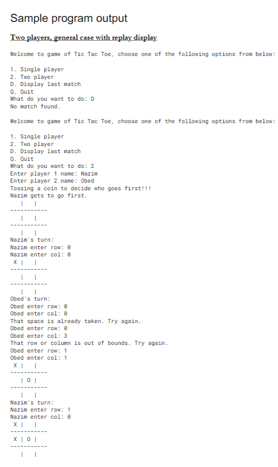 & private static char[][] getCPUMove(char[][] gameState) Please and thank you! I need