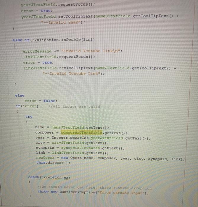 C E 290 private void saveJButtonAction Porta Java.awt.event. ActionEvent evt) Local variables