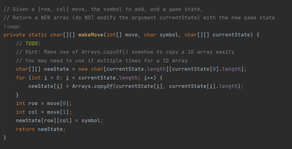players their names and toss a coin to decide who goes first.