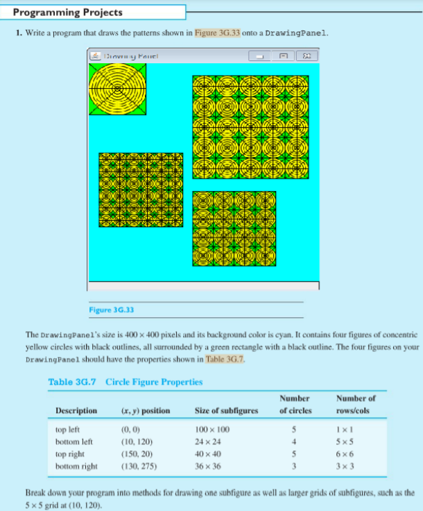 Need help in this. Must be in Java. You will have to