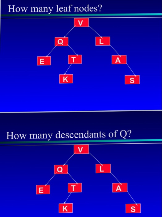  Below you have a binary tree, please give the correct answer.1)