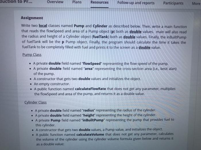 described below. Then, write a main function that reads the flowSpeed and