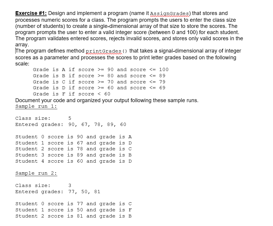 Note: According to the question, please write source code in java only