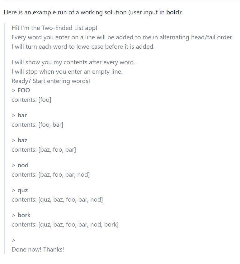 run() { // TODO: code this run so that it works as