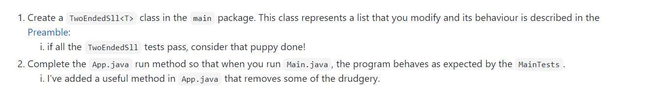 that all the tests in MainTests pass as well } private void