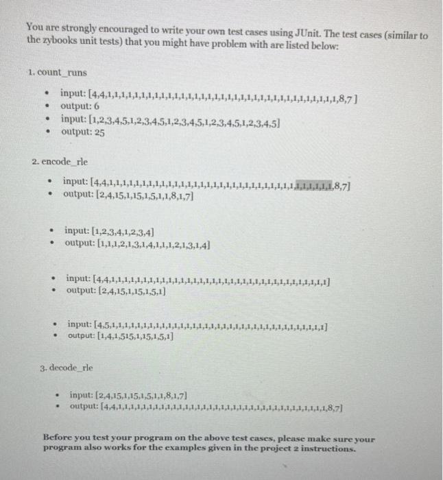 as given in example, and also special condition where run cannot be